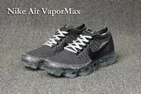 nike flyknit air vapormax femmes chaussures 2017 gray top